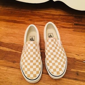 vans frappe true white checkerboard